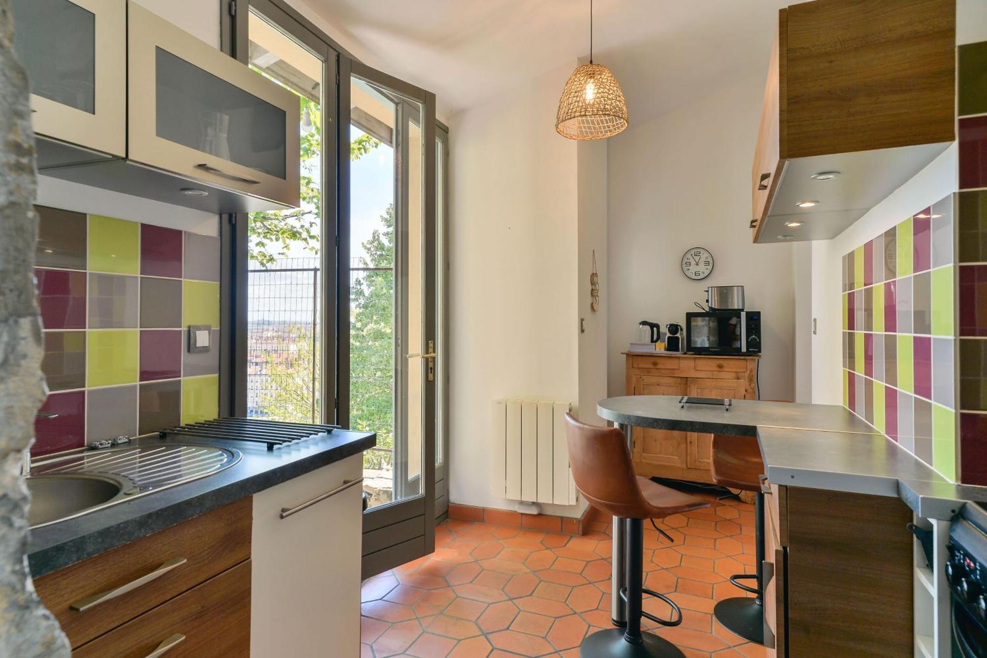 Les Jardins Du Gourguillon Apartment Лион Екстериор снимка
